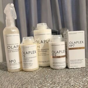 Olaplex N.0 +N.4+ N.5+ N.6+N.7 Bundle, Authentic & Sealed